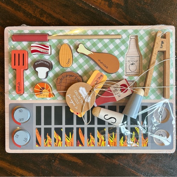 NEW Mud Pie | Grillin’ Time Puzzle NWT - Picture 3 of 5